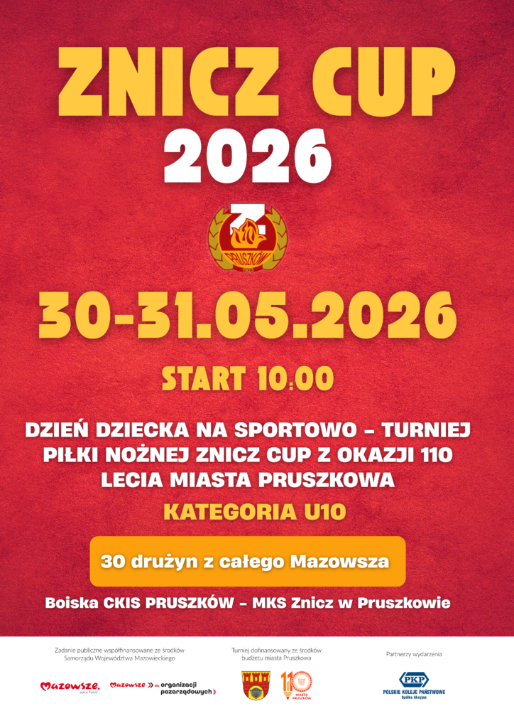 ZNICZ CUP 2026 – piłkarskie święto młodzieży w Pruszkowie