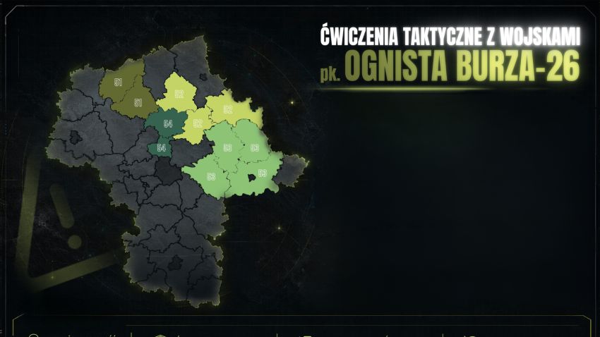 Ćwiczenia taktyczne z wojskami pk. „Ognista Burza–26