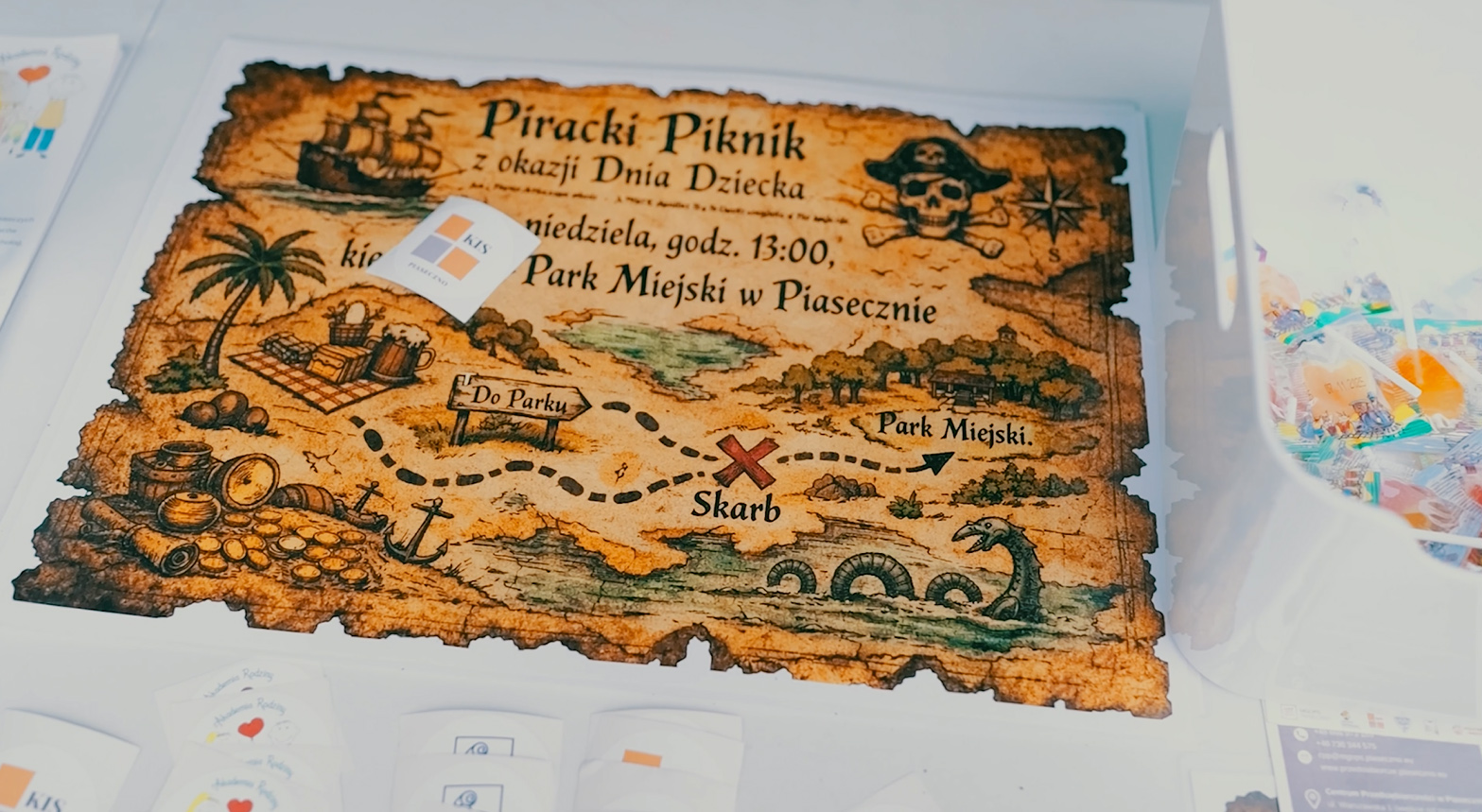 Filmowa relacja z Pirackiego Dnia Dziecka w Piasecznie