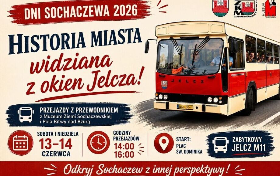 Historia miasta oglądana z okien Jelcza. Wyjątkowa atrakcja Dni Sochaczewa