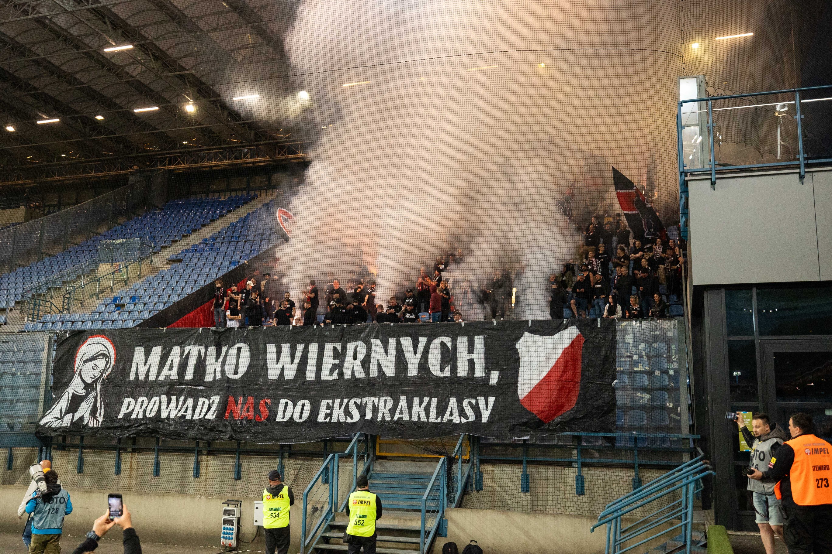 Kulisy barażowego meczu z Wieczystą Kraków