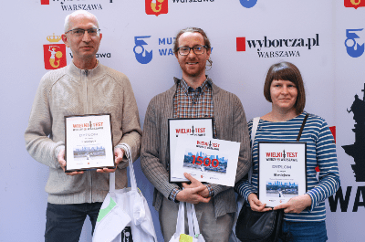 Mistrzowie i mistrzynie wiedzy o Warszawie zostali nagrodzeni!