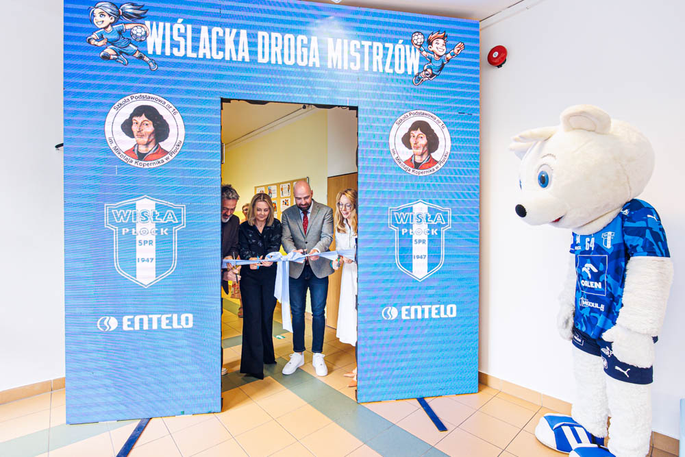 ORLEN Wisła Płock i Entelo uruchomiły pierwszy wiślacki korytarz!