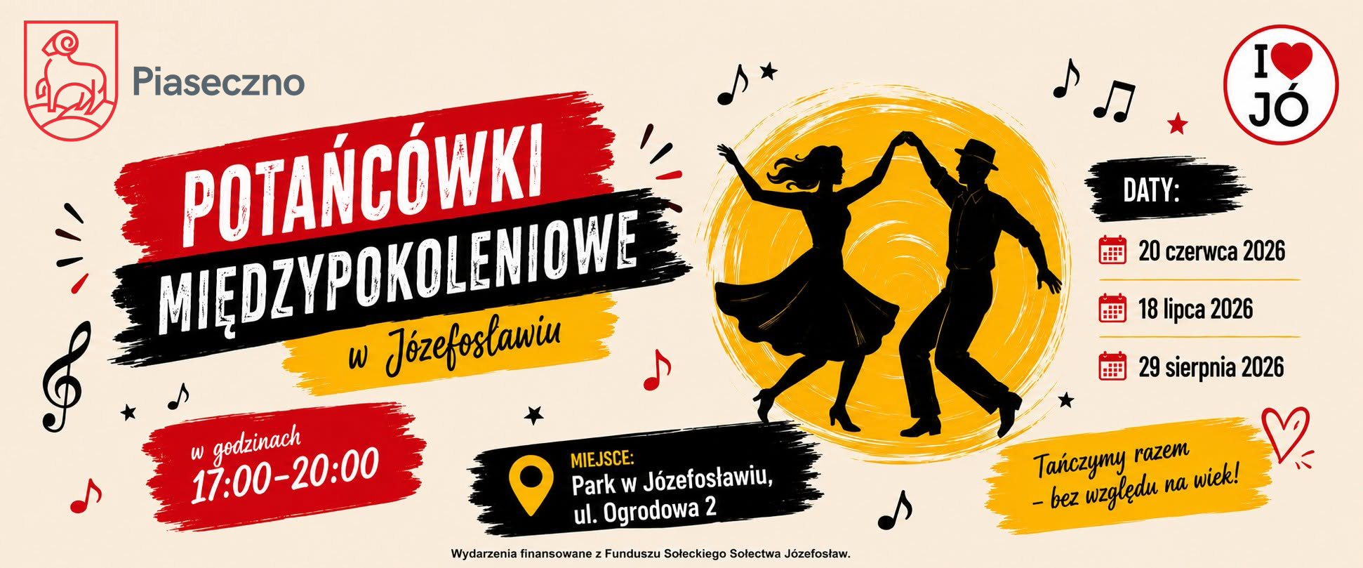 Potańcówki międzypokoleniowe w Józefosławiu 2026