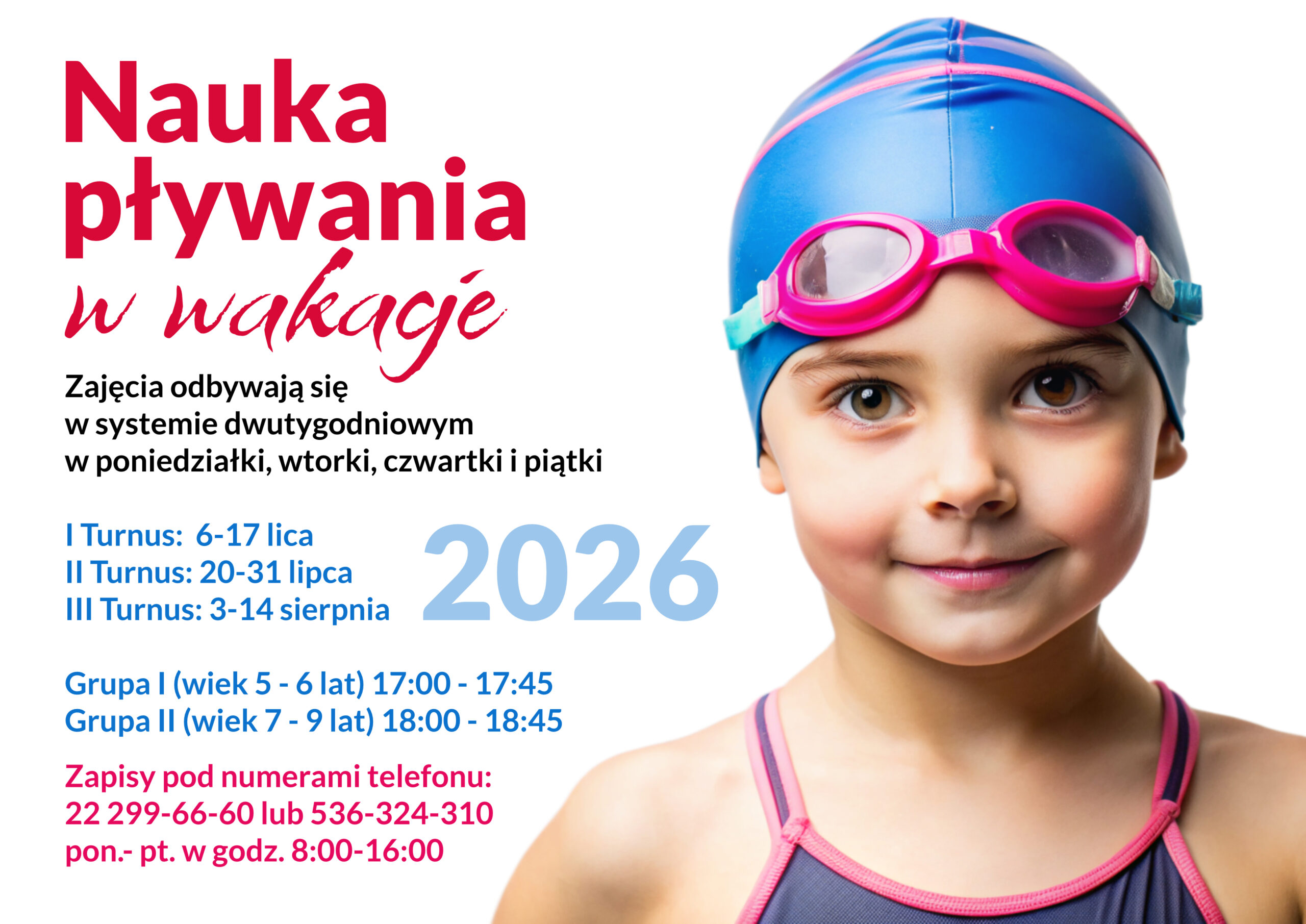 Wakacyjna nauka pływania. Rozpoczynają się zapisy.