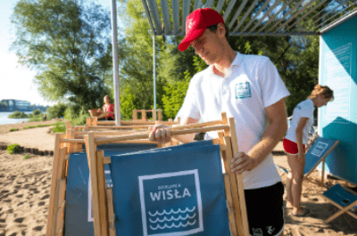 Warszawskie plaże już zapraszają