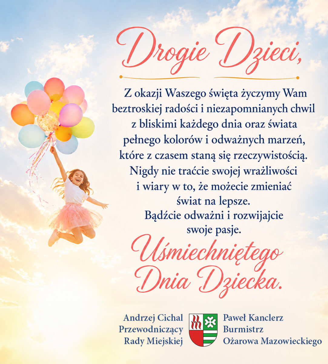 Wszystkiego najlepszego z okazji Dnia Dziecka